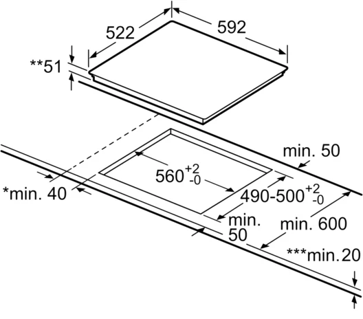 Встраиваемая индукционная панель Bosch PVS611BB1E photo 5