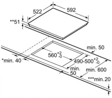 Встраиваемая индукционная панель Bosch PVS631FB1E thumbnav 4