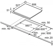 Встраиваемая индукционная панель Bosch PXY675DC1E thumbnav 2