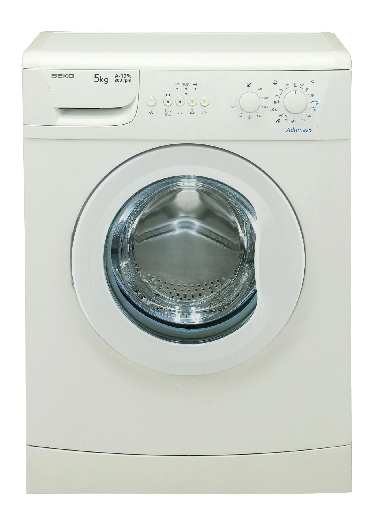 Стиральная машина Beko WMB50811F 5 кг / 800 об/мин / A+ / Белый photo 1