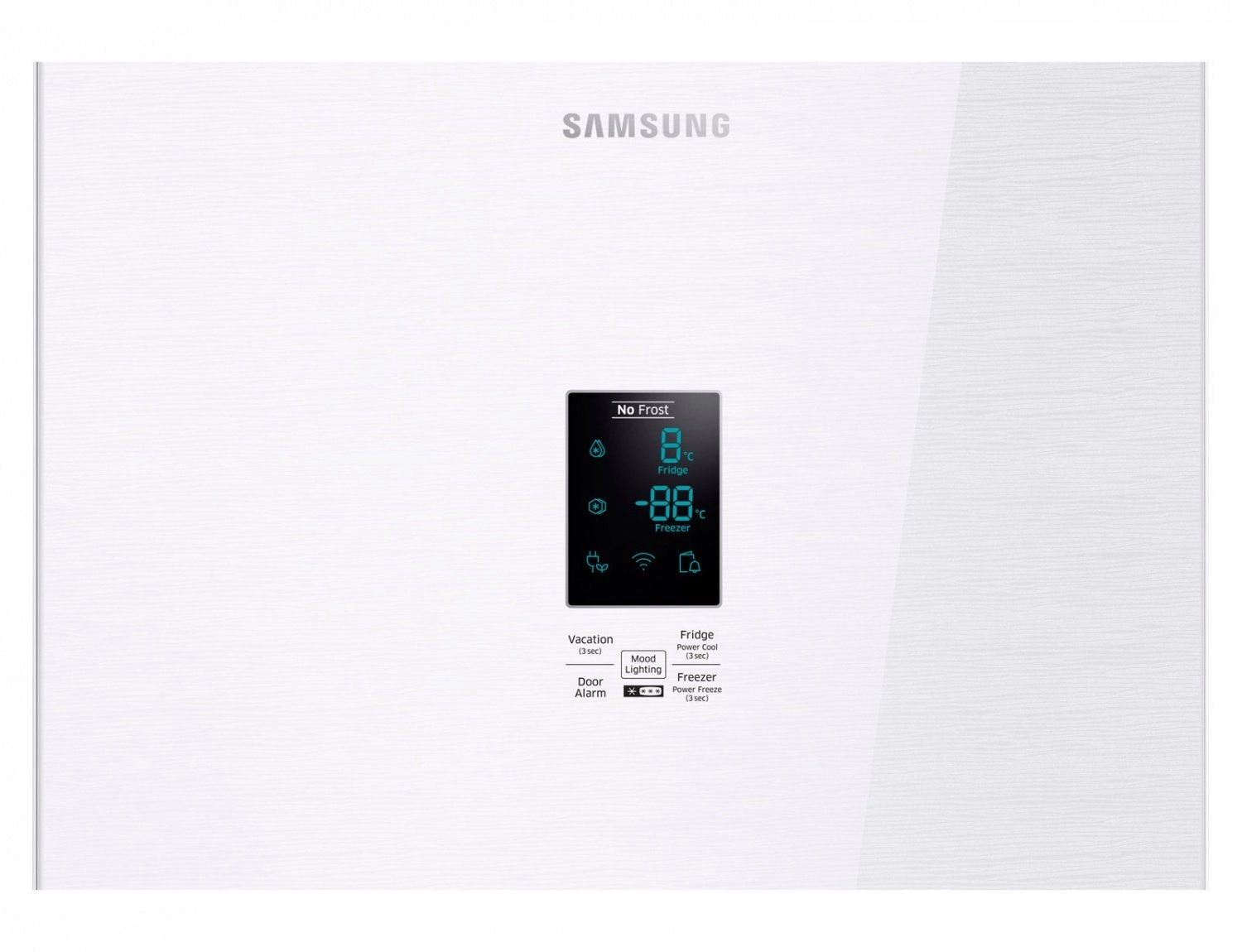 Frigider cu doua usi Samsung RB37K63401L / 367 l / 200.7 cm / A+ / Alb photo 3