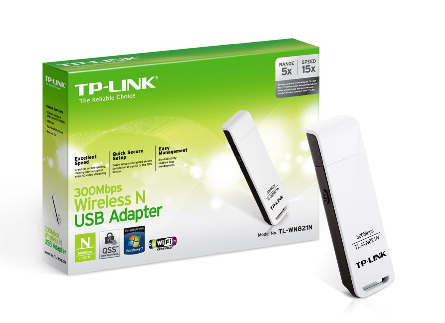 Adaptor Wi-Fi TP-Link WN821N photo 5