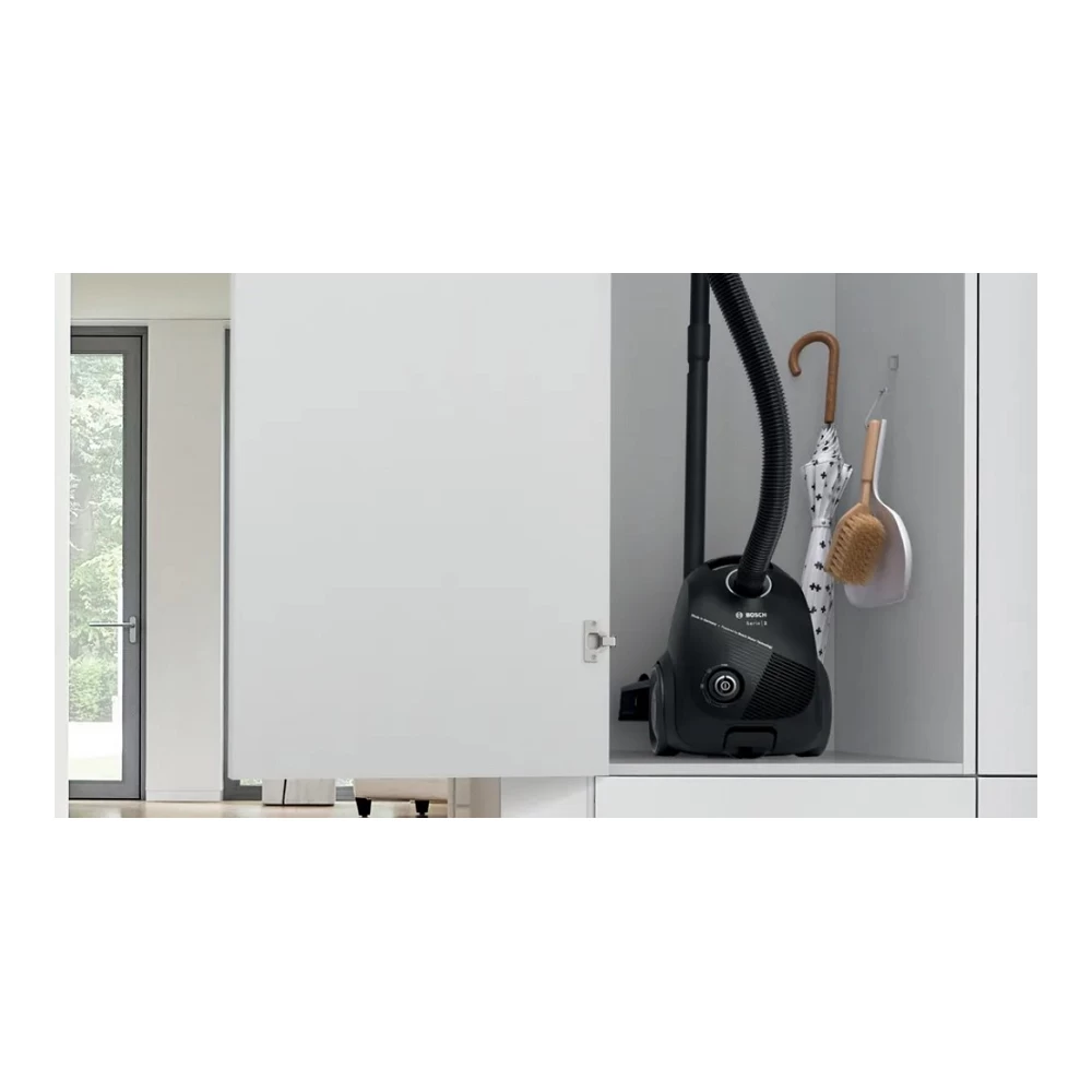 Aspirator cu sac Bosch BGBS2BA1P / 600W / Black photo 6