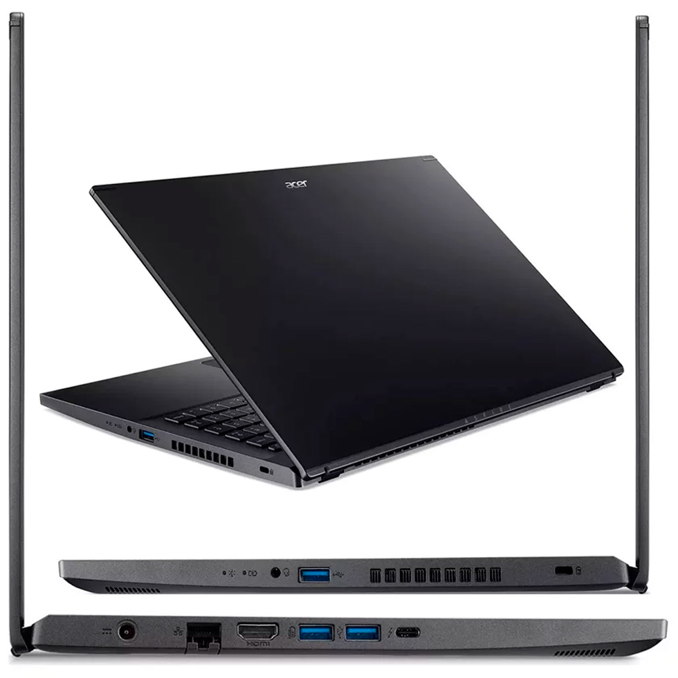 Laptop Acer Gaming Aspire 7 A71576G531R 15.6” / 16 GB / 1024 GB / Core i5 / RTX 3050 / Charcoal Black photo 5