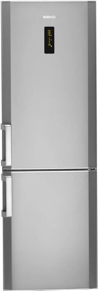 Frigider cu doua usi Beko CN136221S / 322 l / 185 cm / A+ / Gri photo 1
