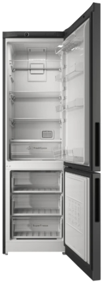 Frigider cu doua usi Indesit ITI4201S / 288 l / 196 cm / A+ / Gri photo 2