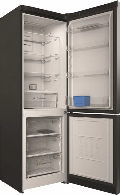 Frigider cu doua usi Indesit ITI5201S / 353 l / 196 cm / A+ / Gri photo 4