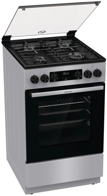 Plita de gaz Gorenje MEKS5121S / 4 arzatoare / 50 cm / Argintiu photo 8