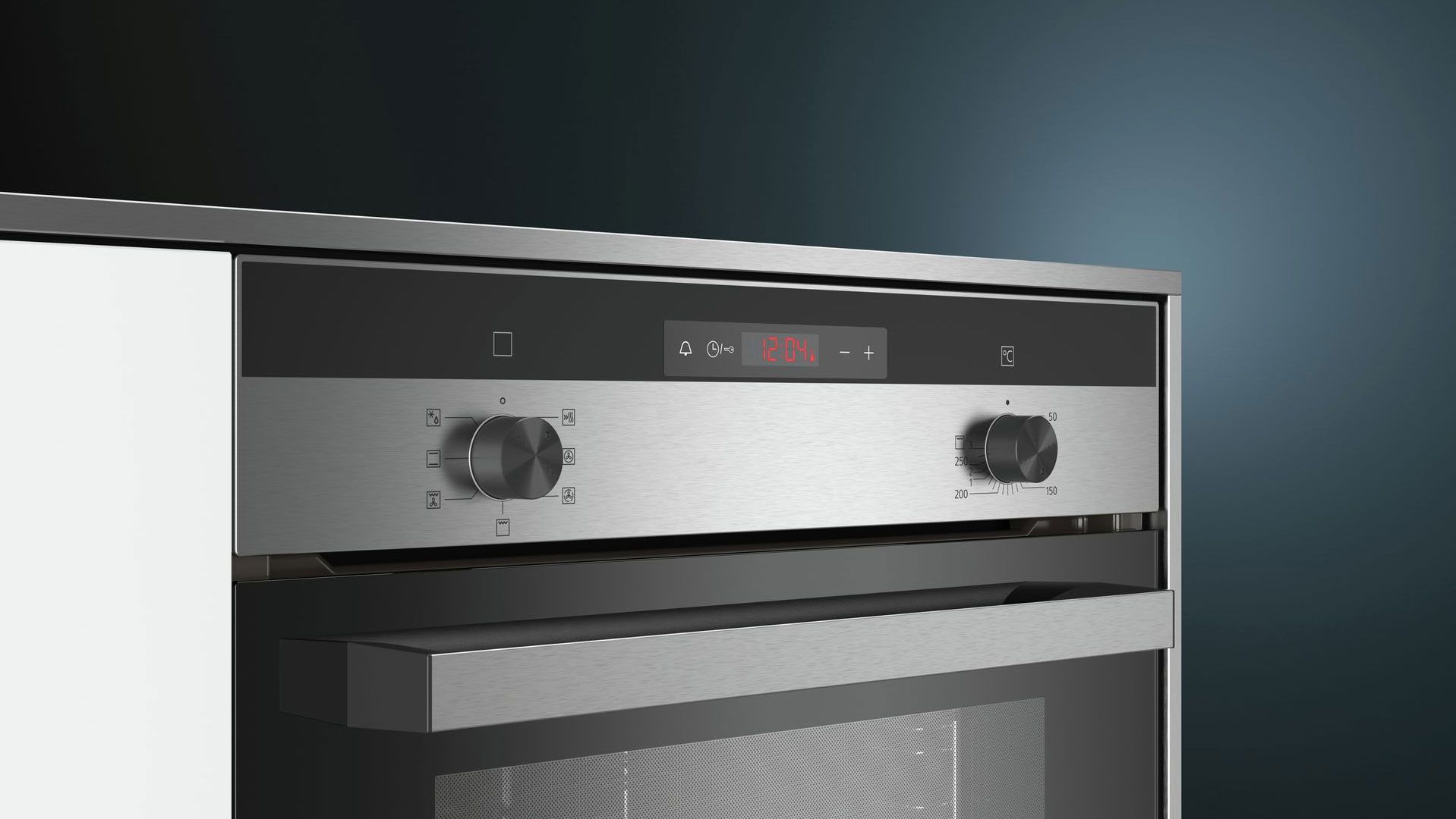 Встраиваемый духовой шкаф Siemens HB013FBS1T / 66 л. / B / Нерж. сталь photo 3
