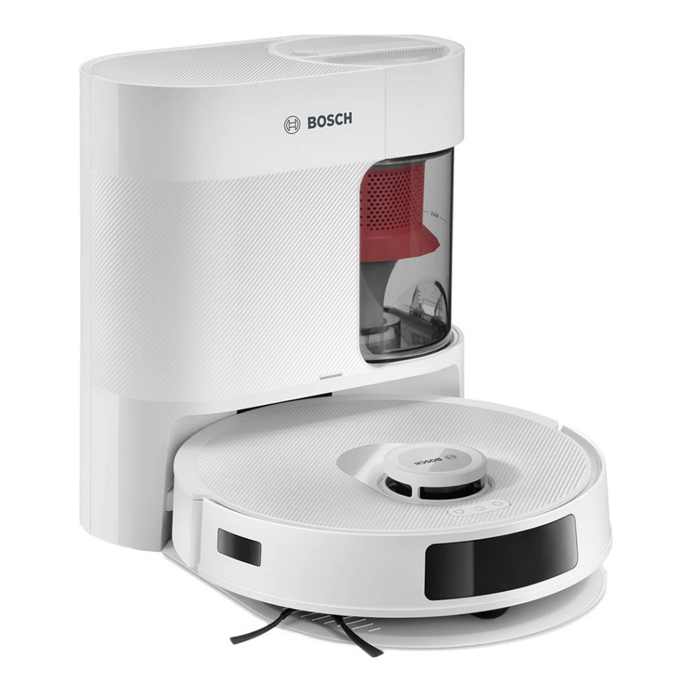 Aspirator robot Bosch BCRD1W / 0.4 l / Alb photo 1 Aspirator robot Bosch BCRD1W / 0.4 l / Alb photo 1