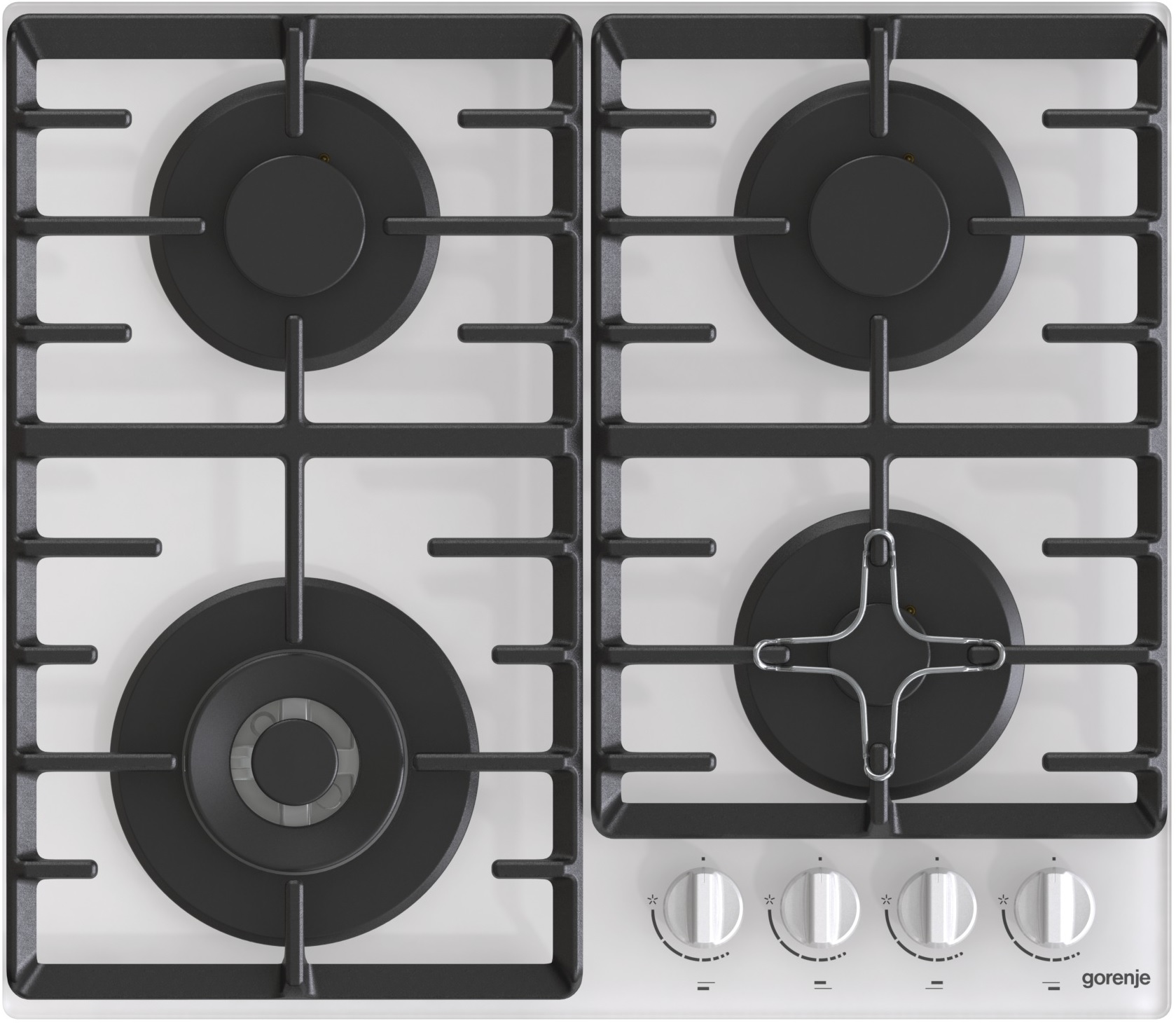 Встраиваемая газовая панель Gorenje GTW641W photo Встраиваемая газовая панель Gorenje GTW641W photo