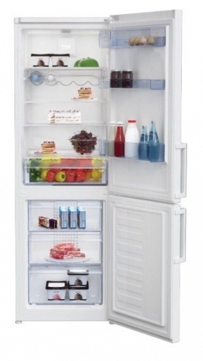 Холодильник двухдверный Beko RCSA330K21W / 321 л / 185.3 см / A+ / Белый photo 2