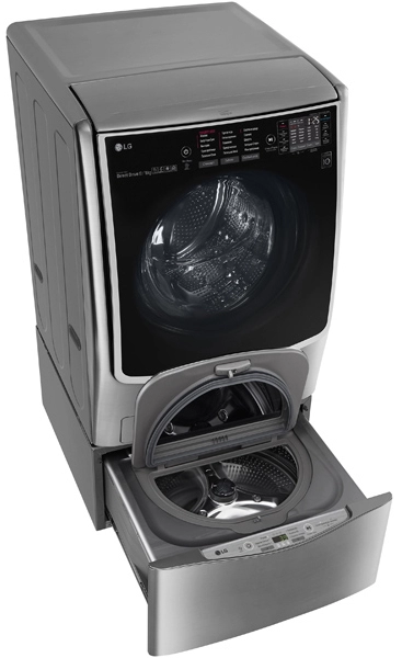 Masina de spalat/uscat LG TW7000DSTW351W 17 kg /1100 rot/min /B /Gri photo 3