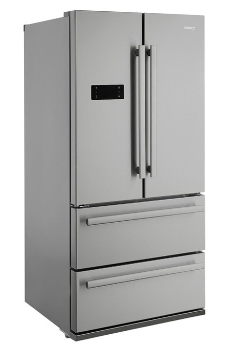 Frigider Side-by-Side Beko GNE60521X / 550 l / 182 cm / A+ / Gri photo 2