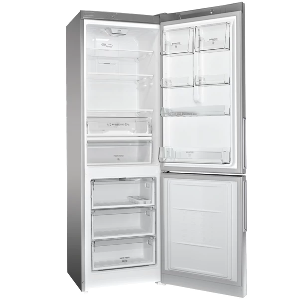 Холодильник двухдверный Hotpoint - Ariston HF4181X / 333 л / 185 см / A+ / Серый photo 2