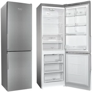 Холодильник двухдверный Hotpoint - Ariston HF4181X / 333 л / 185 см / A+ / Серый photo 4
