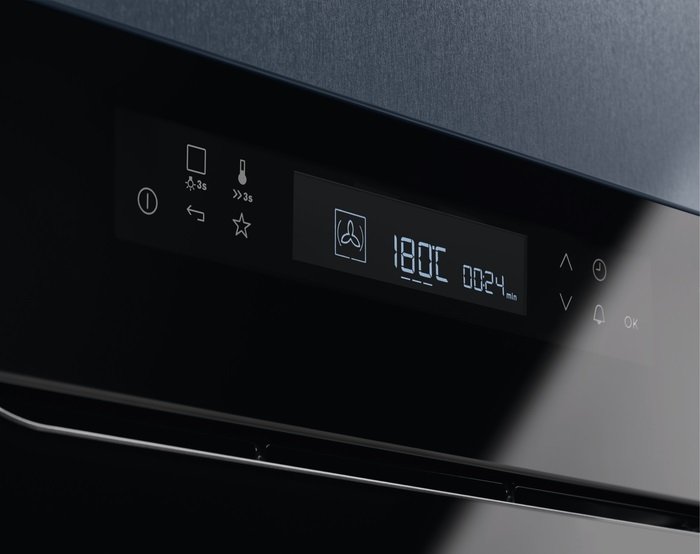 Cuptor electric incorporabil Electrolux EOE7P31Z / 71 l. / A+ / Negru photo 2