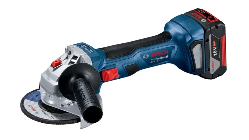 Polizor unghiular acumulator Bosch GWS 180LI Solo, 06019H9020 photo 1