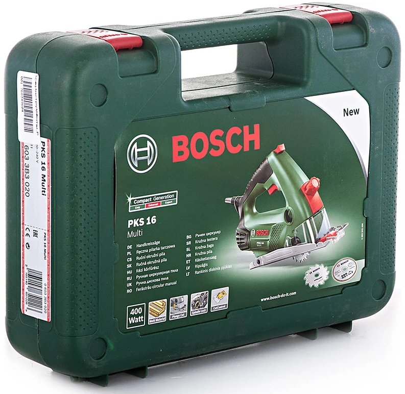 Ручная циркулярная пила Bosch PKS 16 Multi, 06033B3020 photo 3