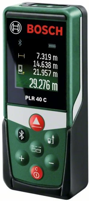 Лазерный дальномер Bosch PLR 40 C, 0603672320 Зеленый photo 1