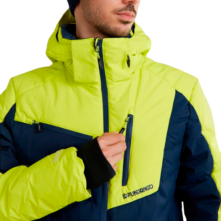 Geacă pt Barbati Fundango WILLOW Padded Jacket XXL Galben photo 2