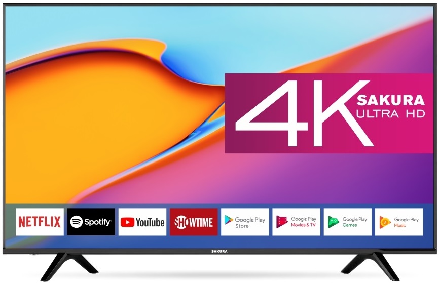 Телевизор Sakura 55SU20 / 55" / LED / UHD 4K photo 1 Телевизор Sakura 55SU20 / 55" / LED / UHD 4K photo 1