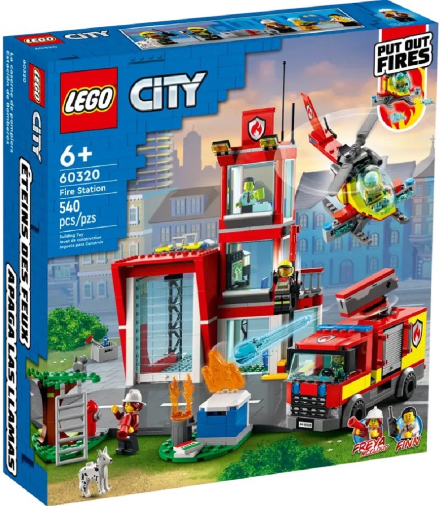 Конструктор Lego City Fire Station 60320  от 6+ лет photo 1