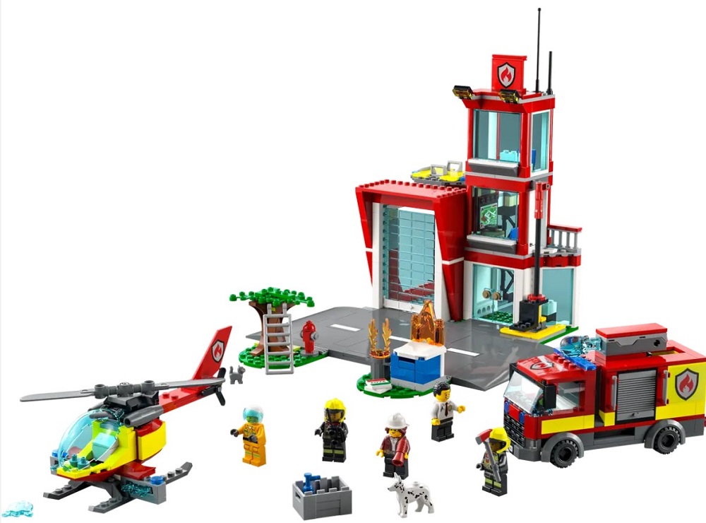 Конструктор Lego City Fire Station 60320  от 6+ лет photo 2