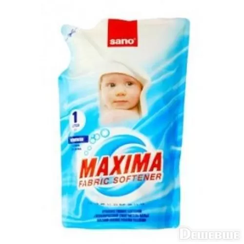 Ополаскиватель для белья Sano 935420 Maxima Fabric Softener photo 1