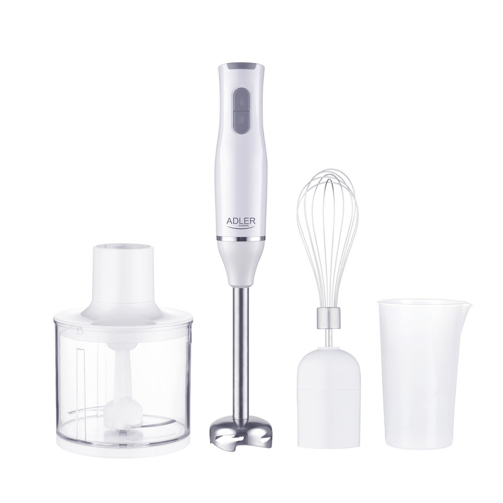 Blender Submersibil Adler AD4620 Alb / 2 viteze / 750 ml photo 1 Blender Submersibil Adler AD4620 Alb / 2 viteze / 750 ml photo 1