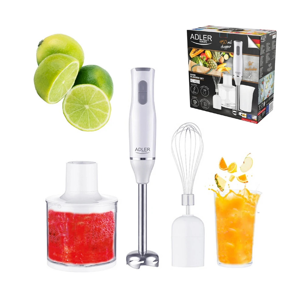 Blender Submersibil Adler AD4620 Alb / 2 viteze / 750 ml photo 8