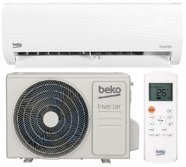 Кондиционер Beko BRHPG120/BRHPG121 12000 BTU / 35 м2 / Инверторный / Wi-Fi R32 photo 1 Кондиционер Beko BRHPG120/BRHPG121 12000 BTU / 35 м2 / Инверторный / Wi-Fi R32 photo 1