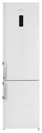 Frigider cu doua usi Beko CN236220 / 321 l / 200 cm / A+ / Alb photo 1