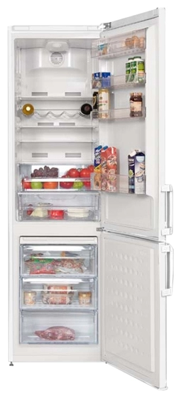 Frigider cu doua usi Beko CN236220 / 321 l / 200 cm / A+ / Alb photo 3