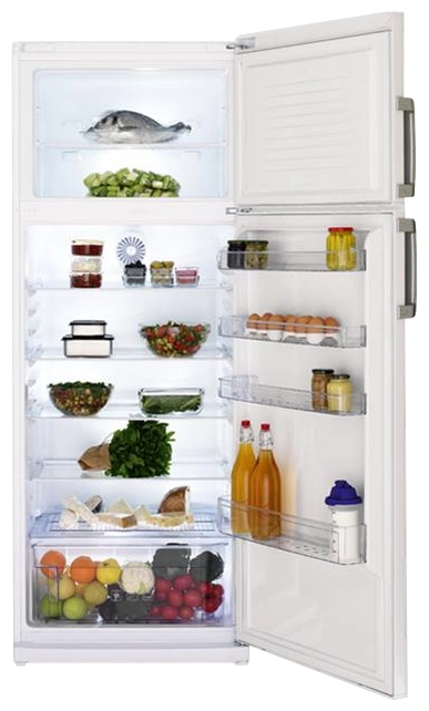 Frigider cu doua usi Beko DS145120 / 418 l / 185 cm / A+ / Alb photo 3