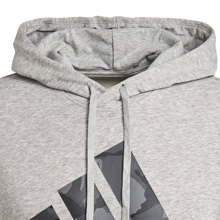 Мужская Толстовка Adidas M CAMO HD L Серый    photo 2