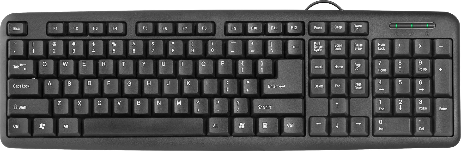 Tastatura cu fir Defender HB420 / Membrana photo 1