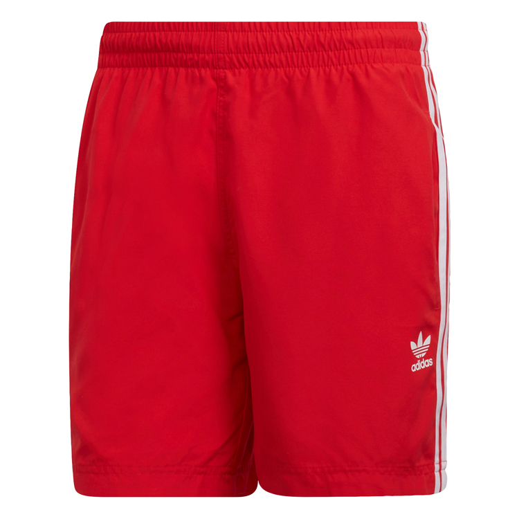 Sorti pentru inot Adidas 3-STRIPES SWIMS/Rosu photo 4