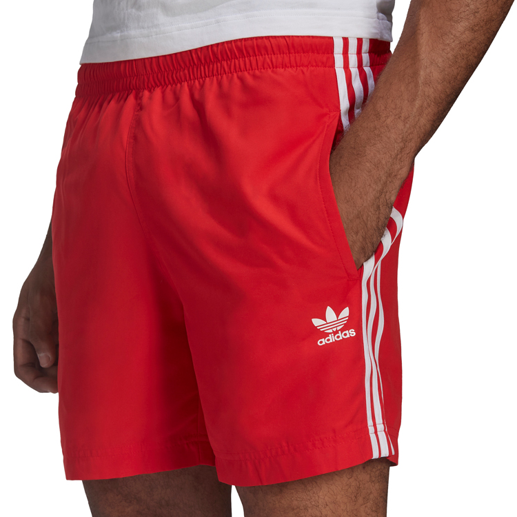 Sorti pentru inot Adidas 3-STRIPES SWIMS/Rosu photo 5