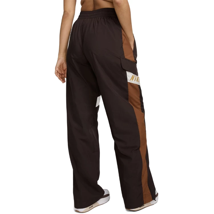 Pantaloni Nike W NSW WVN OS PANT HR SW XS Maro Femei photo 4