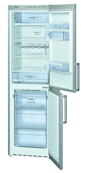 Frigider cu doua usi Bosch KGN39VL20 / 315 l / 200 cm / A+ / Gri photo 2