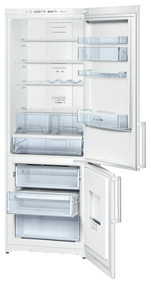 Frigider cu doua usi Bosch KGN49VW20 / 389 l / 200 cm / A+ / Alb photo 2