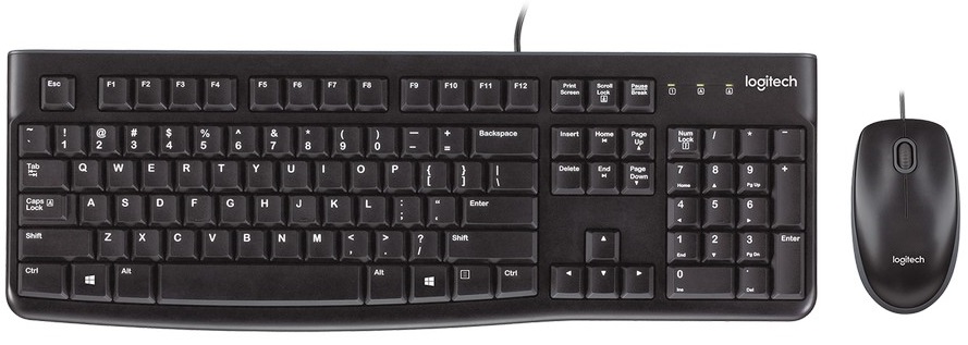 Tastatura + mouse cu fir Logitech MK120 / Membrana photo 5