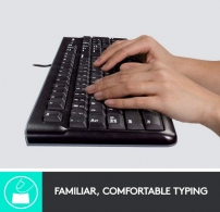 Tastatura + mouse cu fir Logitech MK120 thumbnav 3