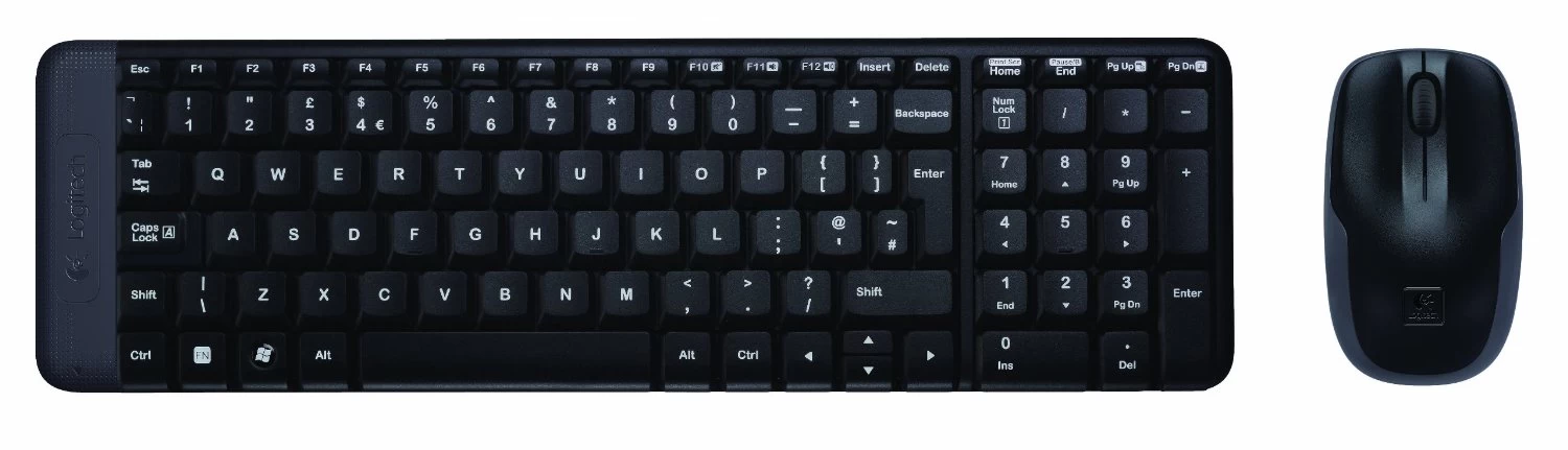 Клавиатура + мышь беспроводная Logitech Wireless Combo MK220 / Мембранная photo 1