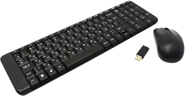 Клавиатура + мышь беспроводная Logitech Wireless Combo MK220 / Мембранная photo 3