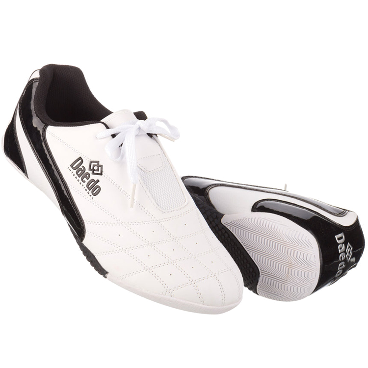 Incaltaminte p/taekwondo DAEDO KICK pt Unisex / 39 / Alb-negru photo 3