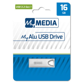 16GB USB3.2 MyMedia (by Verbatim) MyAlu USB 3.2 Drive Metal casing, Compact and lightweight, (Read 80 MByte/s, Write 30 MByte/s) photo 3