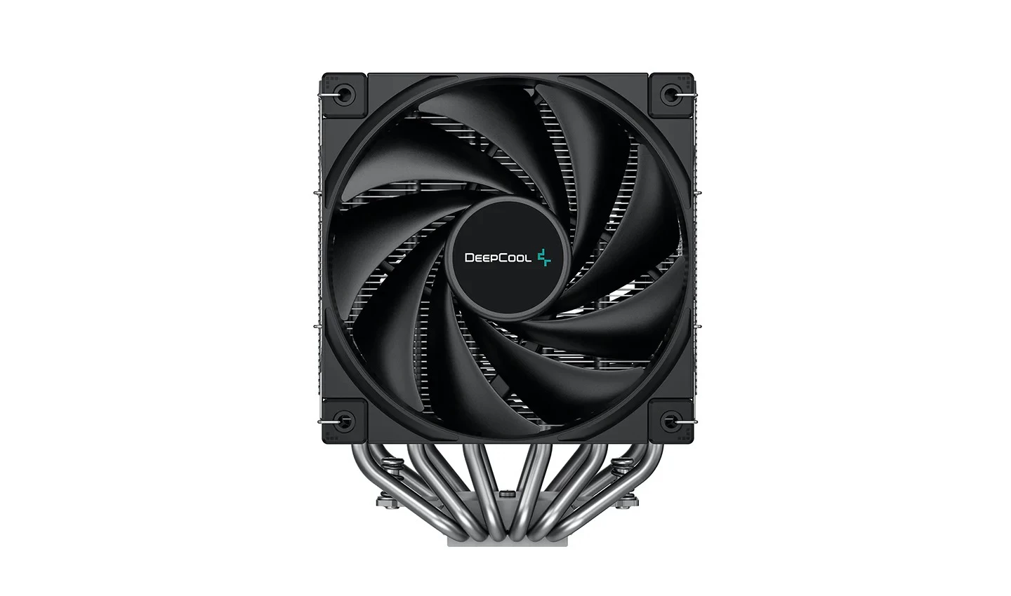 DEEPCOOL Cooler ”AK620”, Socket LGA2066/2011/1851/1700/1200/115x &amp; AM5/AM4, Dual-Tower, up to 260W, 2x FDB FK120 fans: 120x120x25mm, 500~1850 RPM±10%, <28 dB(A), 68.99 CFM, 4-pin PWM, Fluid Dynamic Bearing, 6x 6mm Cooper Heatpipes photo 1