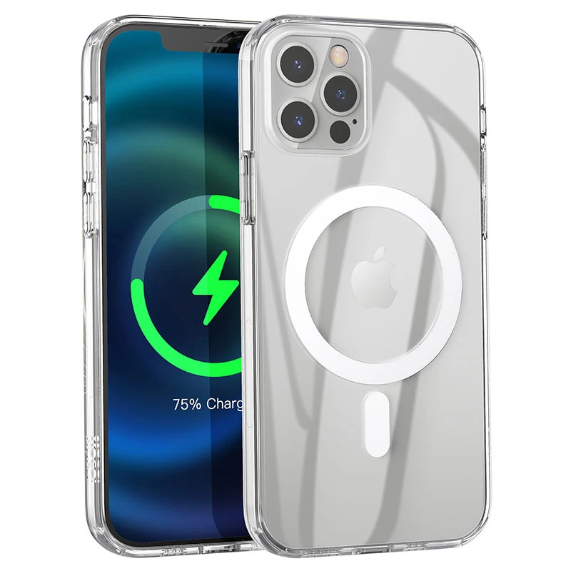 Чехол для смартфона HOCO  Magnetic series for  Apple iPhone 14 Pro,  Transparent photo 2